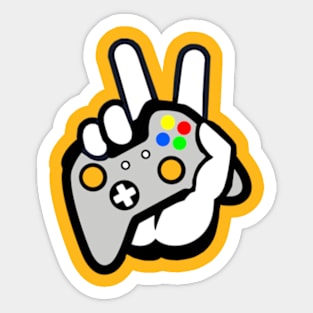 Gamer Peace Sticker